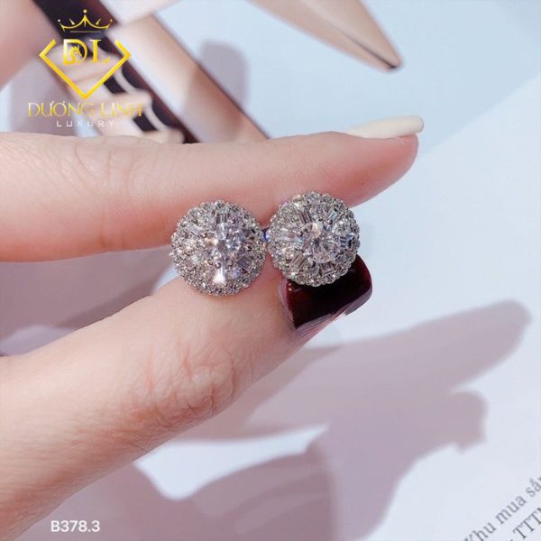 Bông Tai Kim Cương – B378.3